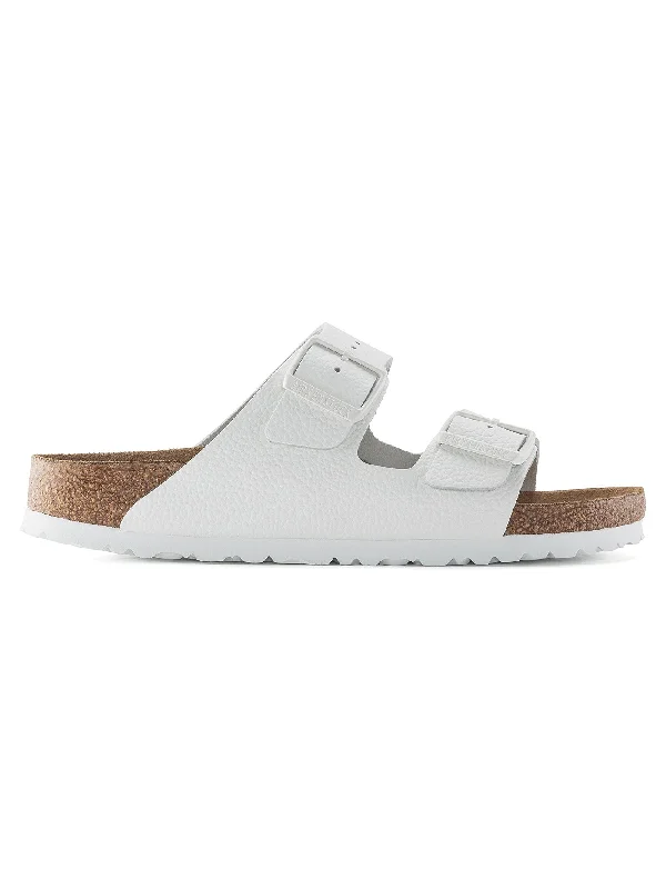 Arizona Soft Footbed Leather R White Sandals