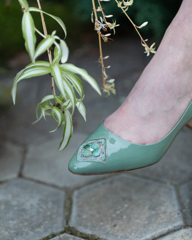 Fiorellini Pump Leather 45 Sea Green